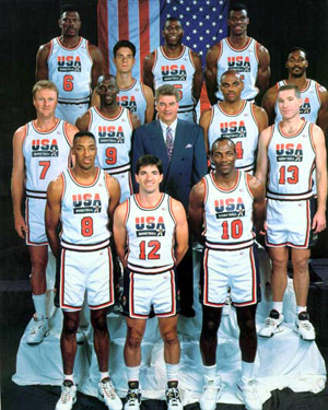 NBC Olympics & Paralympics on X: If the 1992 Dream Team and 2008 Redeem Team  played against each other, who would win? ⤵️ #OlympicsWeekNBCSN   / X